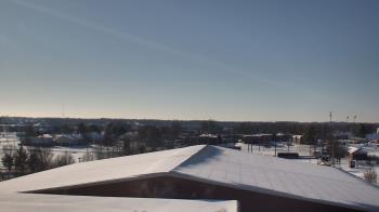 Weather camera view of Noblesville HS.