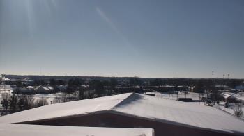 Weather camera view of Noblesville HS.