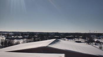 Weather camera view of Noblesville HS.