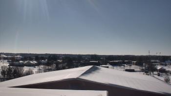 Weather camera view of Noblesville HS.