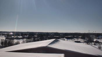 Weather camera view of Noblesville HS.