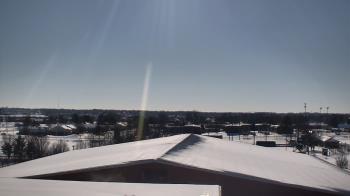 Weather camera view of Noblesville HS.