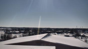 Weather camera view of Noblesville HS.