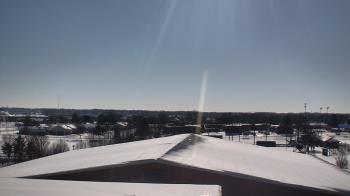 Weather camera view of Noblesville HS.