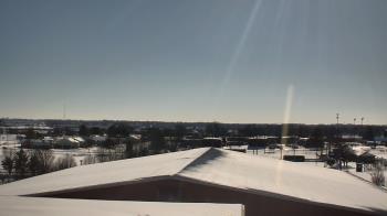Weather camera view of Noblesville HS.