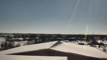 Weather camera view of Noblesville HS.