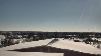Weather camera view of Noblesville HS.