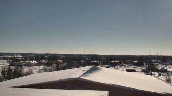 Weather camera view of Noblesville HS.