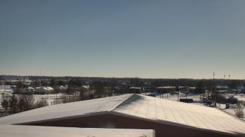 Weather camera view of Noblesville HS.