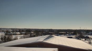 Weather camera view of Noblesville HS.