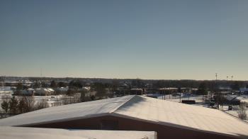 Weather camera view of Noblesville HS.