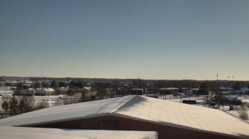 Weather camera view of Noblesville HS.