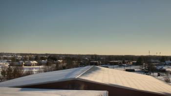 Weather camera view of Noblesville HS.