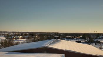 Weather camera view of Noblesville HS.