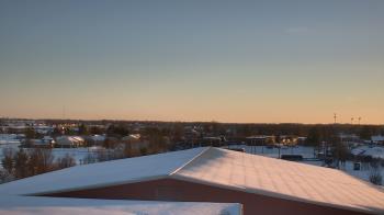 Weather camera view of Noblesville HS.