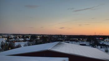 Weather camera view of Noblesville HS.