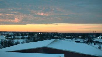 Weather camera view of Noblesville HS.