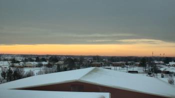 Weather camera view of Noblesville HS.
