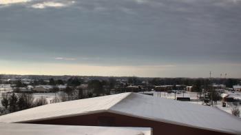 Weather camera view of Noblesville HS.