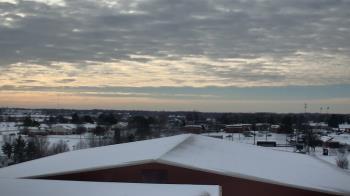 Weather camera view of Noblesville HS.