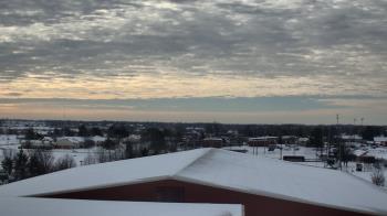 Weather camera view of Noblesville HS.