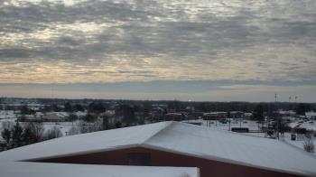 Weather camera view of Noblesville HS.