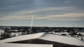 Weather camera view of Noblesville HS.