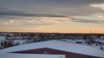 Weather camera view of Noblesville HS.