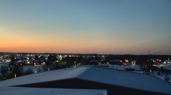 Weather camera view of Noblesville HS.