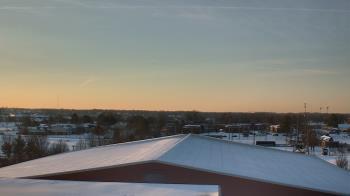 Weather camera view of Noblesville HS.