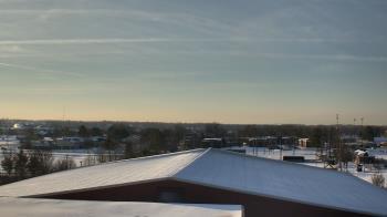 Weather camera view of Noblesville HS.