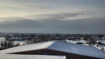 Weather camera view of Noblesville HS.