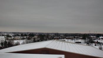 Weather camera view of Noblesville HS.