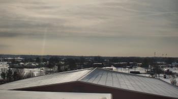 Weather camera view of Noblesville HS.