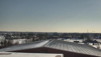 Weather camera view of Noblesville HS.