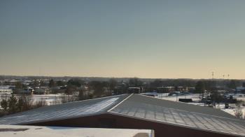 Weather camera view of Noblesville HS.
