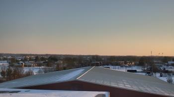 Weather camera view of Noblesville HS.