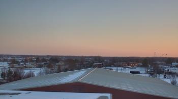 Weather camera view of Noblesville HS.