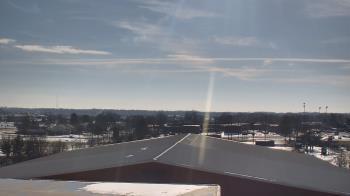 Weather camera view of Noblesville HS.