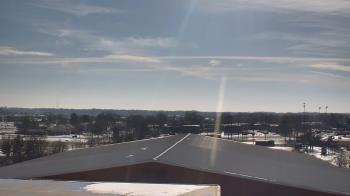 Weather camera view of Noblesville HS.