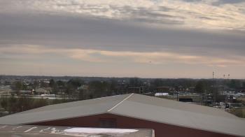 Weather camera view of Noblesville HS.