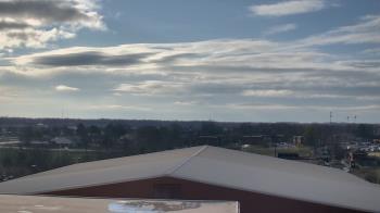 Weather camera view of Noblesville HS.