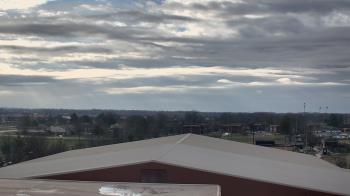 Weather camera view of Noblesville HS.