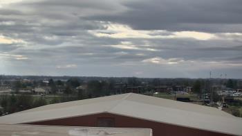 Weather camera view of Noblesville HS.