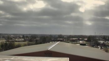 Weather camera view of Noblesville HS.