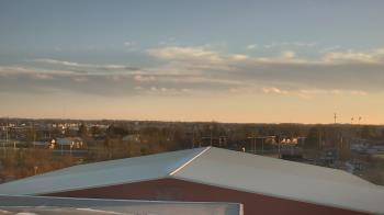 Weather camera view of Noblesville HS.