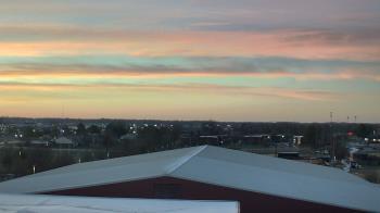 Weather camera view of Noblesville HS.