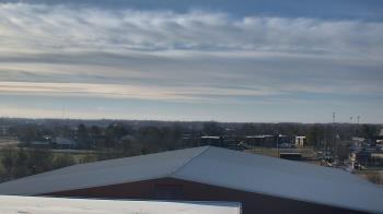 Weather camera view of Noblesville HS.