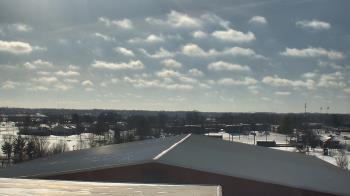 Weather camera view of Noblesville HS.