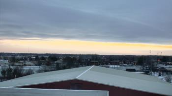 Weather camera view of Noblesville HS.